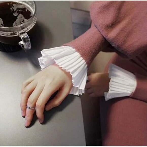 Pleated Sleeve Shirt Cuffs - Picture 5 of 5